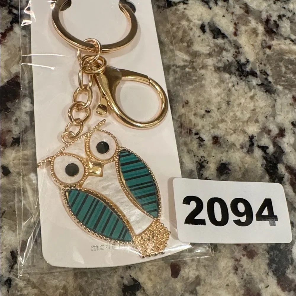 2094 Owl Key‎ Ring & Bag Charm